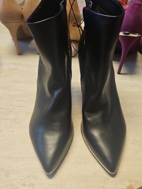 Marc Fisher Women’s Black Pointed Toe Ankle Boots